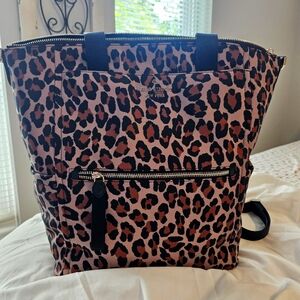 Kate Spade Chelsea Leopard Convertible Backpack